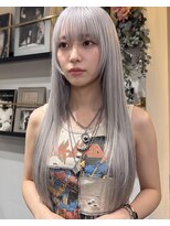 グッドフェローズ キタホリエ(GoodFellas kitahorie) 透き通るハイトーンロング×レイヤーカットブリーチ透明感カラー