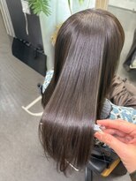 ドワーフ(DWARF) ブリーチなし!ミントグレー【髪質改善 縮毛矯正 栄 錦 泉 】