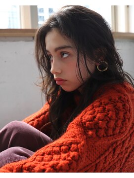 オーサム(AWESOME) 《AWESOME》ダークグレージュ ◎ ワンレン ロング