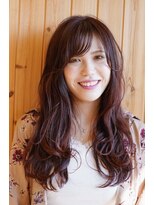 ロルド シェリ(Rold Cheri)&nbsp;小顔×ガーリーパーマ×ピンクベージュ