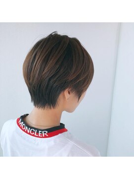 ヘアメイク ミチ 富田店(HAIRMAKE MICHI) 【MICHI 富田店 古作 蓮】ショートスタイル