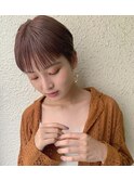 ［新宿 studio  noll］ラベンダーワイドバングショート_２０1201