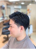 【ビジネスでもハズさない】ツーブロックショート