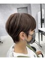 ラックスビー オオサカ  梅田茶屋町店(LUXBE OSAKA)&nbsp;丸みのあるベリーショートスタイル♪