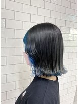 ループウエスト(LOOP WEST)&nbsp;エメラルドブルー×グレージュ