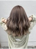 ハイトーンベージュカラー 髪質改善 寒色系カラー