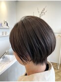 丸みショート