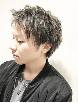 リボロ(Rivoro) ショートグランジ＿スパイキーアッシュ