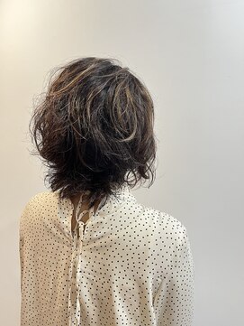 ピュアソウル(Pure Soul) ニューヨークドライカット★くせ毛×ウルフ[渋谷]