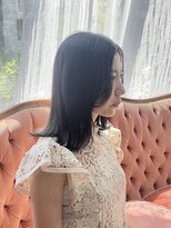 レガーレ(Legare) 外ハネ髪質改善ミディアムスタイル