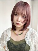 姫ウルフ_インナーグレージュマチルダボブピンクベージュ_29646