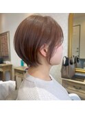 丸みショートボブ