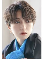 オーシャントーキョー サニー 原宿(OCEAN TOKYO Sunny)&nbsp;韓国マッシュニュアンスパーマセンターパートカルマパーマ