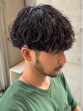 フィフス 名駅(fifth) 波巻きパーマツイストスパイラルパーママッシュメンズ名駅