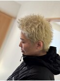 スパイキーショート・ハイトーンカラー