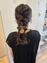 エウ(eu)&nbsp;ツインポニー/お呼ばれヘア