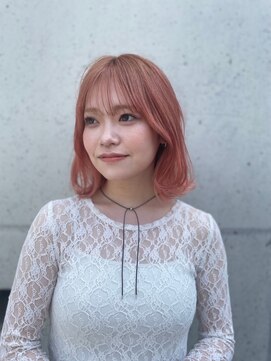 アミ 松戸(amie) 【cute】韓国風pinkボブ＊20代30代40代50代＊松戸