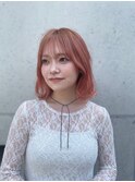 【cute】韓国風pinkボブ*20代30代40代50代*松戸