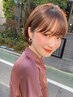 全員★カット+コスメ縮毛矯正+TOKIOトリートメント　￥13500[横浜駅/ショート]