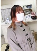 【factory5 かもい】オレンジ×裾カラー