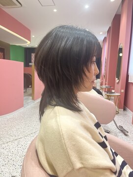モア 岡崎(more) 【ハイレイヤーカット】ミディアム /more岡崎店 大山