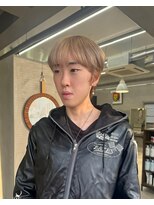 テトヘアー(teto hair) ハイトーン ベージュカラー