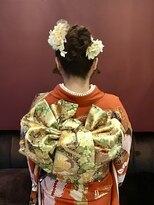 ブルーム ヘア デザイン(bloom hair design)&nbsp;成人式アップ