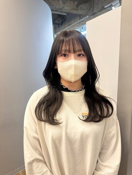 カノエ(canoe) くびれ巻き × オリーブグレージュ韓国風20代大濠西新