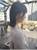 ぷつっとボブ/ダークアッシュ/グレージュ/アッシュブラウン