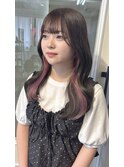 Instagram/annuy__o0 顔まわりカット/インナー/韓国巻き