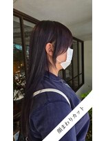 ガーデン フロム イッツ(GARDEN from IT's)&nbsp;顔まわりカット　顔まわりレイヤー　エギョモリ　近鉄八尾　八尾