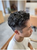 メンズパーマスタイル