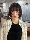 ボブレイヤー 黒髪ボブ
