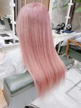 デイズ(days) ブリーチダブルカラーで叶えるパステルピンクホワイト