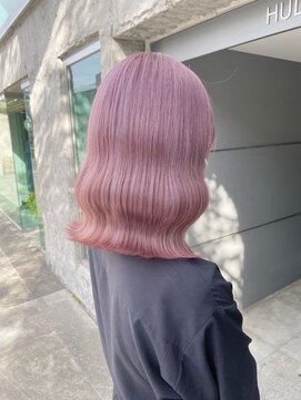ワンズ リー 上大岡店(One's ly) 黒髪クラゲヘアーオリーブグレー小顔カットココアベージュ