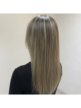 チャプレット(chaplet) うる艶、透明感シルバレイヤージュ