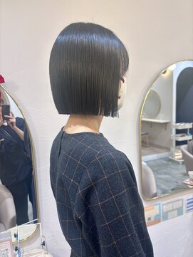 稲毛美容室／ボブ／髪質改善
