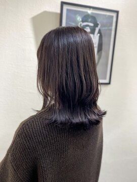 ヘアー ホスピタル ソアン(hair hospital soan) ツヤ感アップのチョコレートブラウン×レイヤースタイル