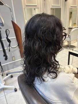 ネオリーブギンザ 銀座店(Neolive GINZA) ミディアムレイヤーパーマ　銀座