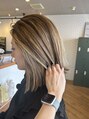 アグ ヘアー シール 大館店(Agu hair seal)&nbsp;ハイライト得意です！筋感欲しい方ぜひお任せください！