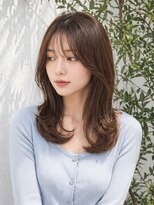 ルシードスタイル バレッタ(LUCIDO STYLE BARRETTA)&nbsp;甘めウェーブボブ大人前髪重めロング外国人風カラー簡単アレンジ