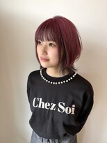 フラム(fulam)&nbsp;レイヤーボブ×ピンクデザイン