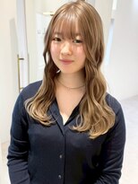 リル 四条河原町(LiLu)&nbsp;ミディアムパーマレイヤーパーマウェーブパーマ小顔パーマ