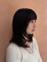 トリコ アヴェダ ららテラス北綾瀬(tricot AVEDA) ハッシュカット/レイヤーカット/ミディアムレイヤー/北綾瀬