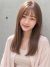 ナノスチーム縮毛矯正＋カット＋カラー(リタッチ,トーンダウン,白髪染め)