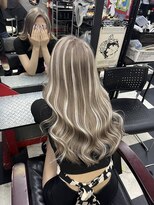 アイスキャンディー(Ice Candy)&nbsp;グレージュカラー＆エクステハイライト