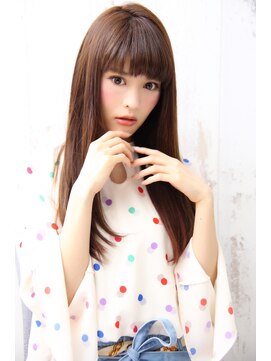 プシュケ(PSYCHE) 20代30代ナチュラルストレート×アッシュブラウン