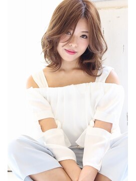 ニスル 上尾店(NISURU) 似合わせカット/大人ガーリー/ダークアッシュ/着物/上尾/上尾駅