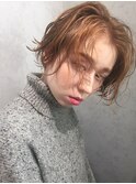 【CREAR 恵比寿/代官山】外ハネボブアッシュブラウンネオウルフ