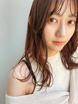 シロ(SiLO)&nbsp;セミロング/テラコッタ/くびれボブ/天神大名/髪質改善/20代